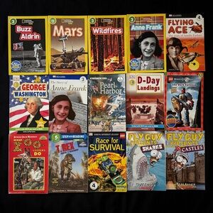 LOT of 12 Leveled Readers 3-5